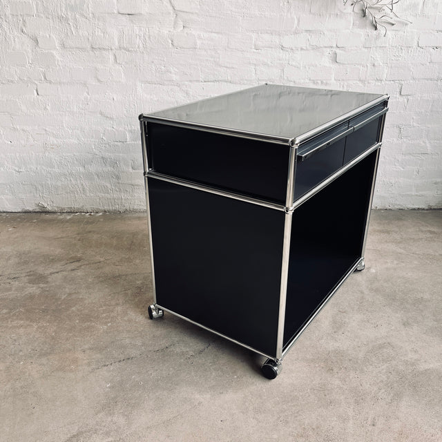 USM Haller - Doppelcontainer - schwarz - guter gebrauchter Zustand
