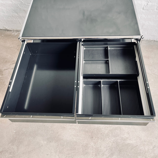 USM Haller - Doppelcontainer - schwarz - guter gebrauchter Zustand