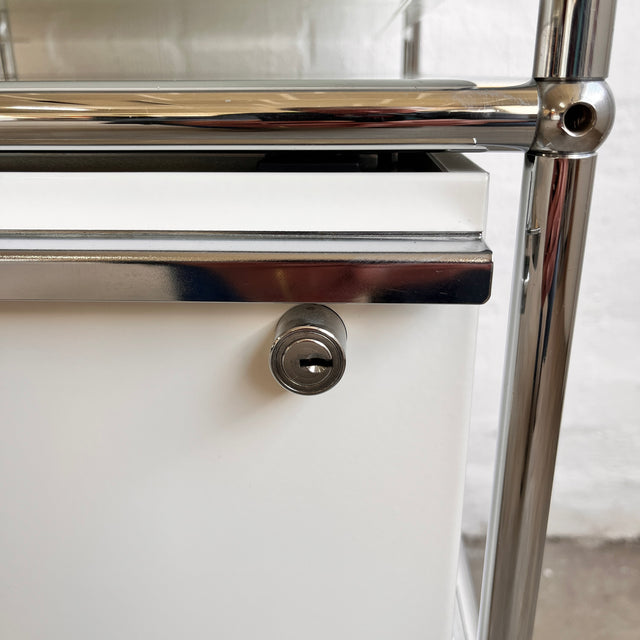 USM Haller - Rollcontainer - weiß - gebrauchter TOP Zustand