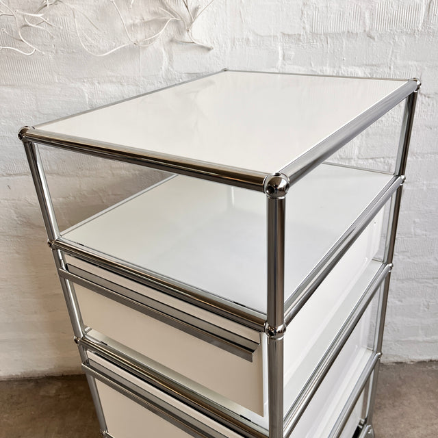 USM Haller - Rollcontainer - weiß - gebrauchter TOP Zustand