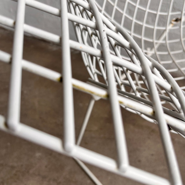 Knoll International - Diamond Chair Outdoor - Sessel - Weiß - gebrauchter Zustand