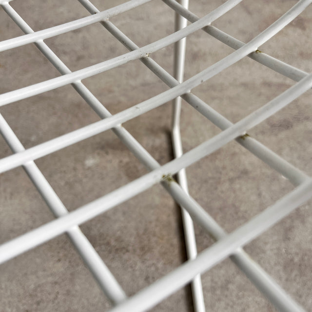 Knoll International - Diamond Chair Outdoor - Sessel - Weiß - gebrauchter Zustand