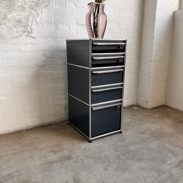 USM Haller - Standcontainer - anthrazit - guter gebrauchter Zustand