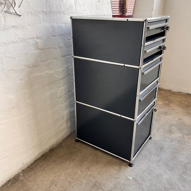 USM Haller - Standcontainer - anthrazit - guter gebrauchter Zustand
