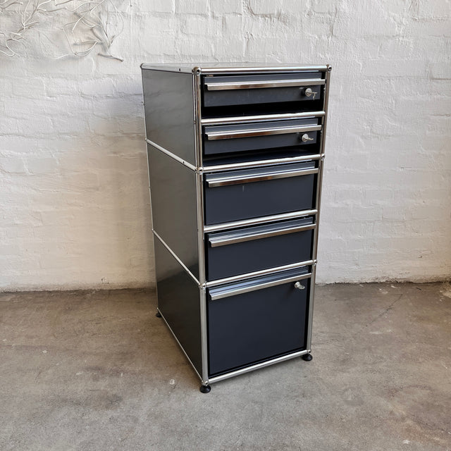 USM Haller - Standcontainer - anthrazit - guter gebrauchter Zustand