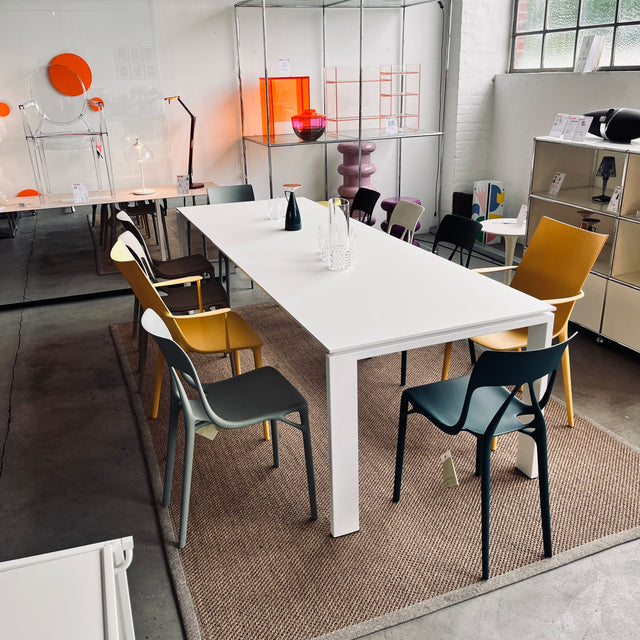 Kartell - Four Extendable - Ausziehtisch - weiß - Ferruccio Laviani - NEU
