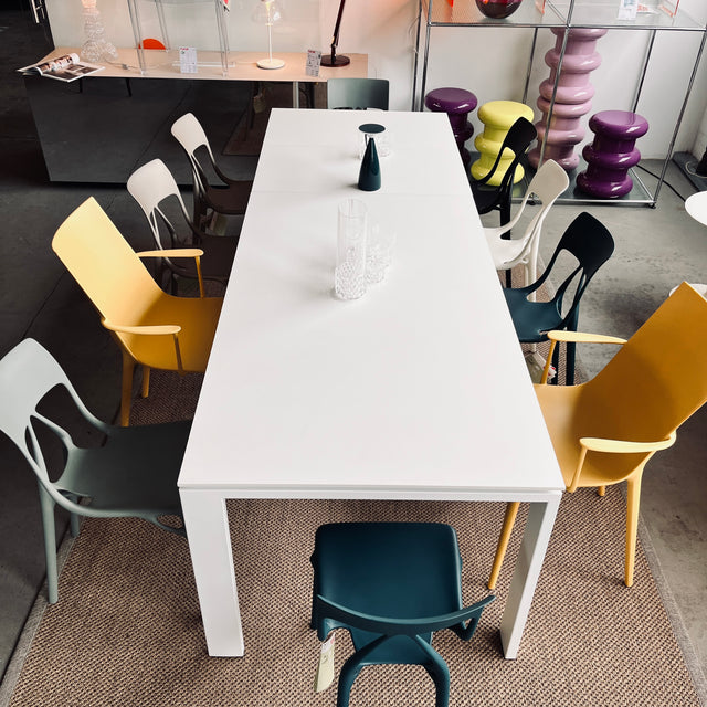 Kartell - Four Extendable - Ausziehtisch - weiß - Ferruccio Laviani - NEU