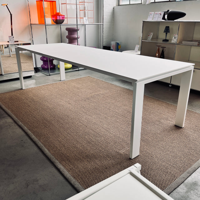 Kartell - Four Extendable - Ausziehtisch - weiß - Ferruccio Laviani - NEU