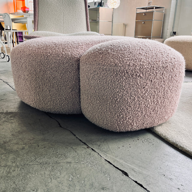 Kartell - Hocker - Aaland pouf - rosa - Patricia Urquiola - NEU
