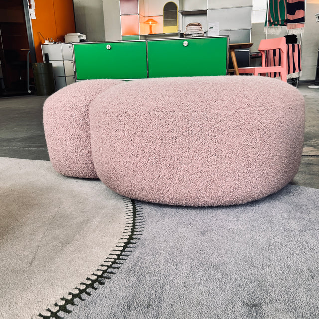 Kartell - Hocker - Aaland pouf - rosa - Patricia Urquiola - NEU