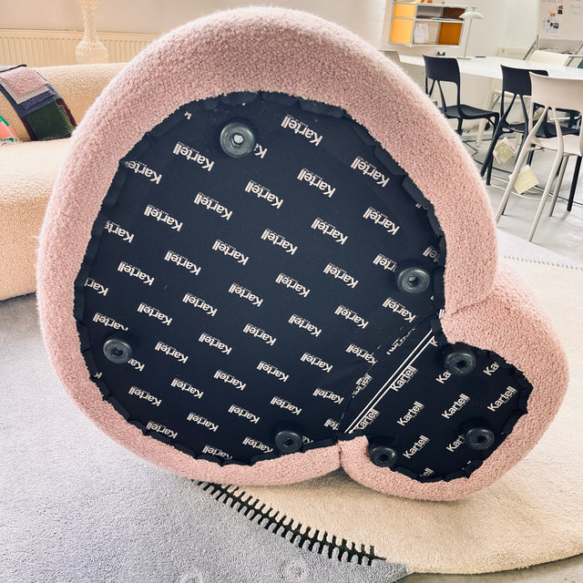 Kartell - Hocker - Aaland pouf - rosa - Patricia Urquiola - NEU