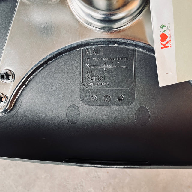Kartell - Schreibtischstuhl - Maui - schwarz - Vico Magistretti - NEU