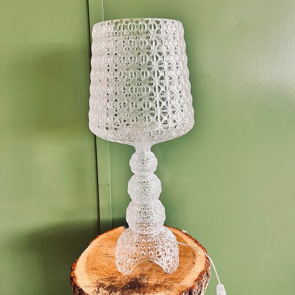 Kartell - Tischleuchte - Mini Kabuki - Ferruccio Laviani - transparent - NEU