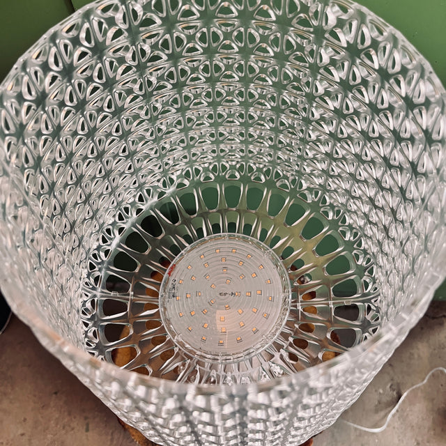 Kartell - Tischleuchte - Mini Kabuki - Ferruccio Laviani - transparent - NEU