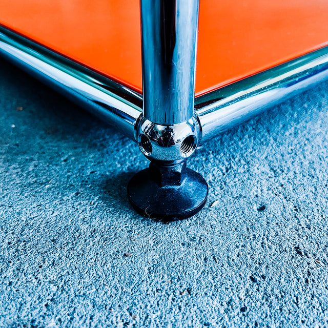 USM Haller - Nachttisch/Druckertisch - orange - gebrauchter TOP Zustand