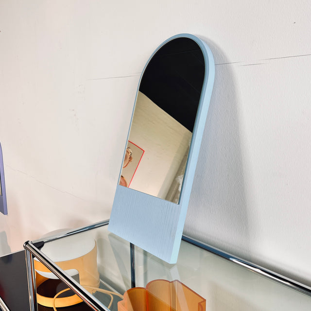 OUT - FRIEDRICH Mini - Spiegel - Himmelblau - Ausstellungsstück