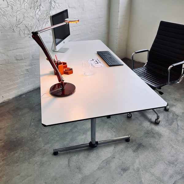 USM Kitos - Tisch - perlgrau alumatt - 180 x 90 cm - guter gebrauchter Zustand
