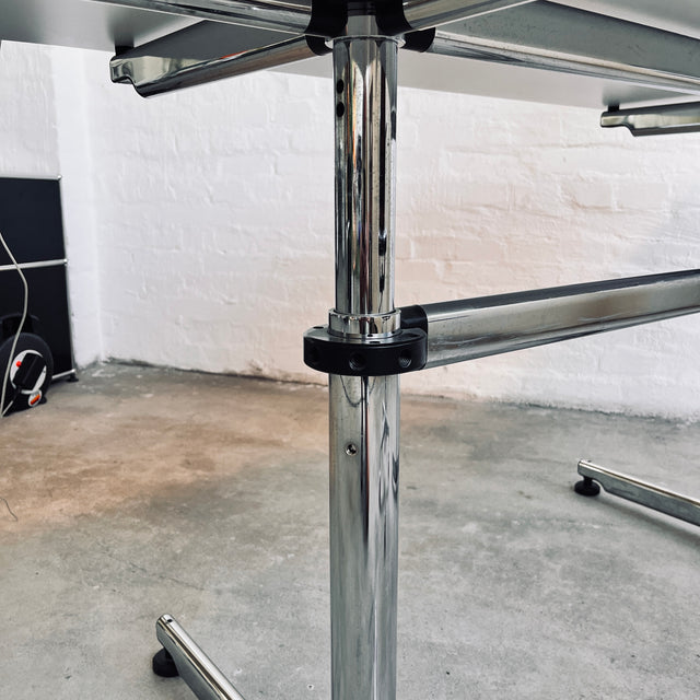 USM Kitos - Tisch - perlgrau alumatt - 180 x 90 cm - guter gebrauchter Zustand