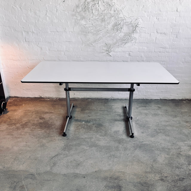 USM Kitos - Tisch - perlgrau alumatt - 180 x 90 cm - guter gebrauchter Zustand