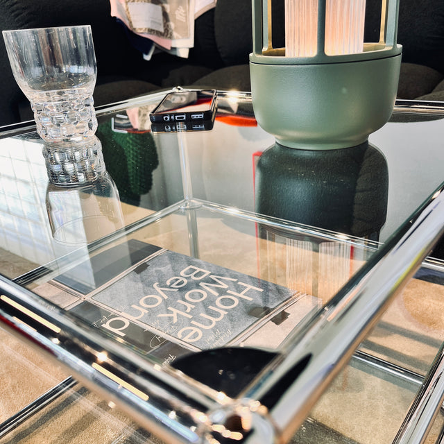 USM Haller - Beistelltisch - Glas - gebrauchter TOP Zustand