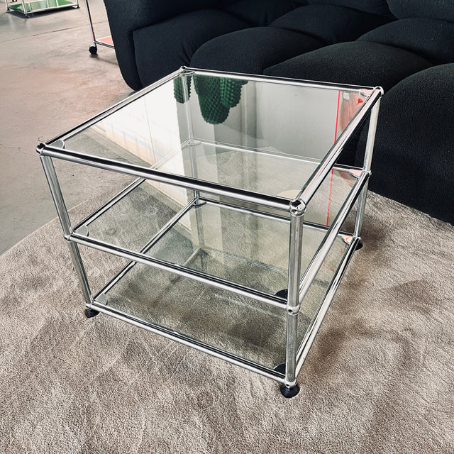 USM Haller - Beistelltisch - Glas - gebrauchter TOP Zustand