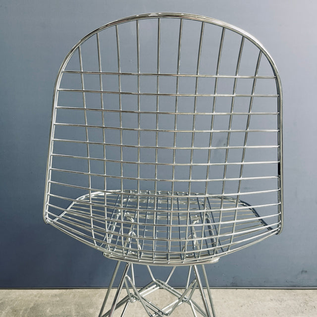 6er Set - Vitra - Wire Chair DKR - Stuhl - verchromt - gebrauchter TOP Zustand