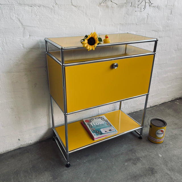 USM Haller - Highboard - gelb - gebrauchter TOP Zustand
