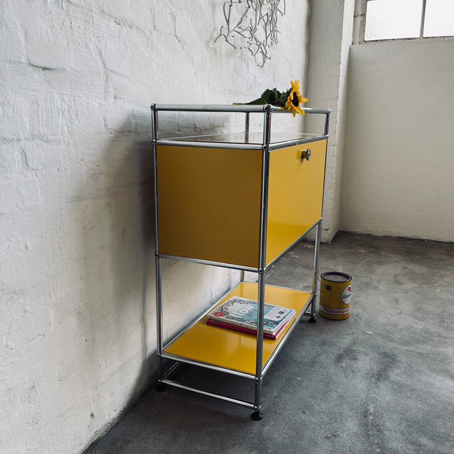 USM Haller - Highboard - gelb - gebrauchter TOP Zustand