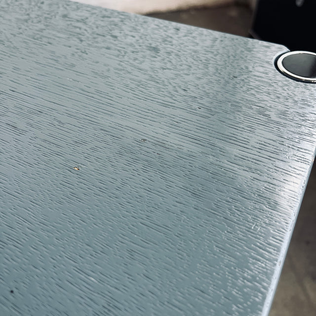 USM Haller - Tisch - mittelgrau - 200 x 100 cm - gebrauchter Zustand