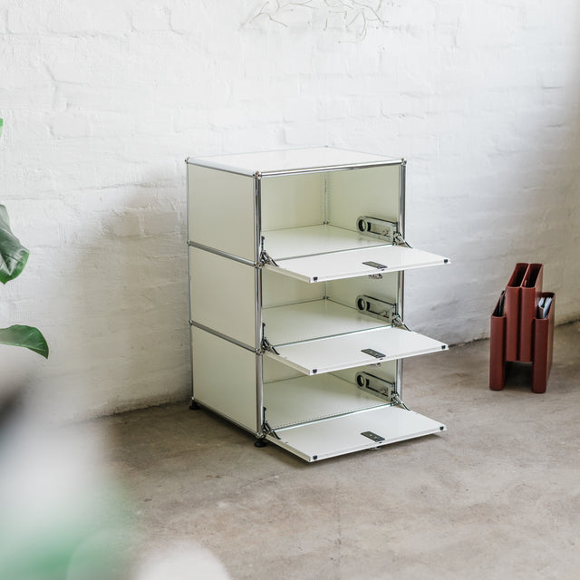 USM Haller - Highboard 1x3 - 3 Klappen - weiß - gebrauchter TOP Zustand