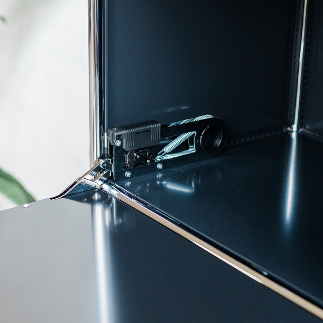 USM Haller - Highboard 1x3 - schwarz - gebrauchter TOP Zustand