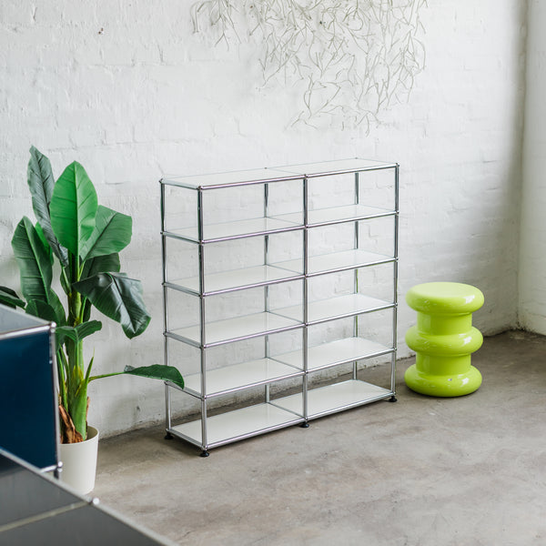 USM Haller - Regal 2x5 - weiß - gebrauchter TOP Zustand