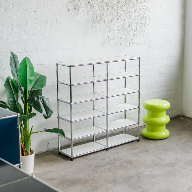 USM Haller - Regal 2x5 - weiß - gebrauchter TOP Zustand