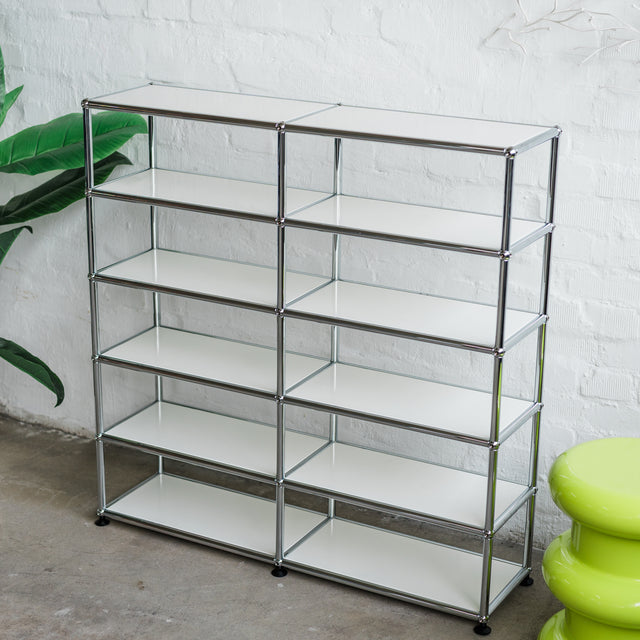 USM Haller - Regal 2x5 - weiß - gebrauchter TOP Zustand