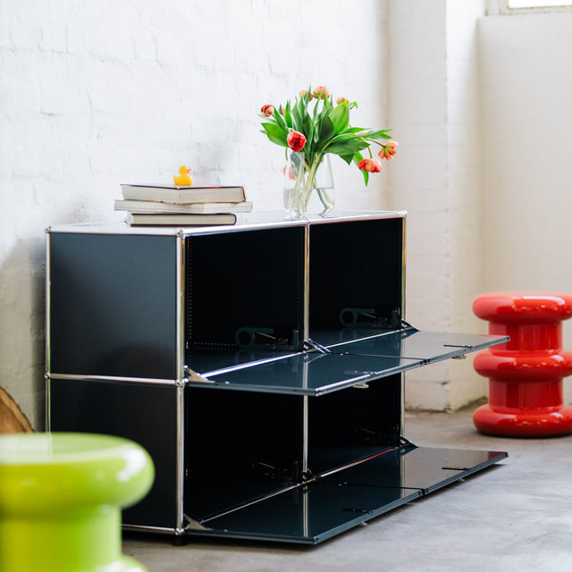 USM Haller - Sideboard - anthrazit - gebrauchter TOP Zustand