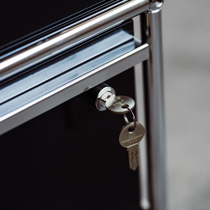 USM Haller - Rollcontainer - schwarz - 3 Schubladen - gebrauchter TOP Zustand