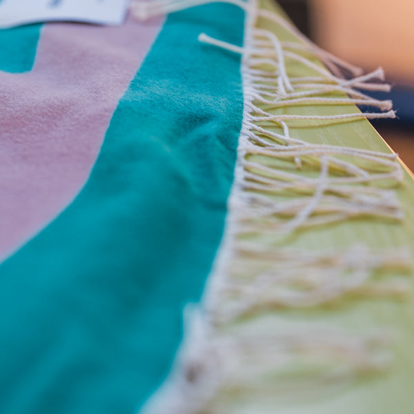 OUT - Seidel - Decke - Grün/Rosa - Neu!!!