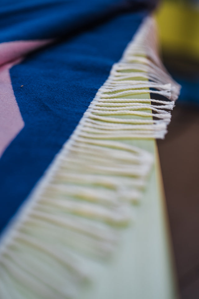 OUT - Seidel - Decke - Blau/Rosa - Neu!!!