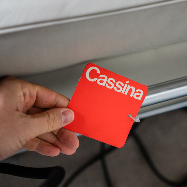 Cassina - LC 2 - 3-Sitzer Sofa - Leder hell - Le Corbusier, Charlotte Perriand & Pierre Jeanneret -  guter gebrauchter Zustand