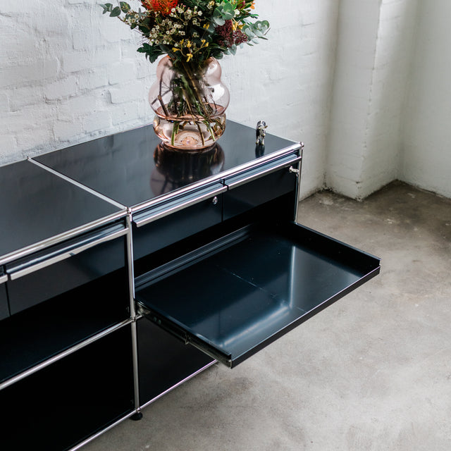 USM Haller - Sideboard - schwarz - gebrauchte TOP Qualität