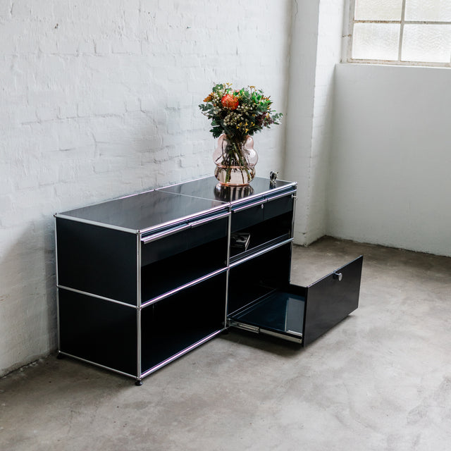 USM Haller - Sideboard - schwarz - gebrauchte TOP Qualität