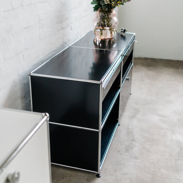 USM Haller - Sideboard - schwarz - gebrauchte TOP Qualität