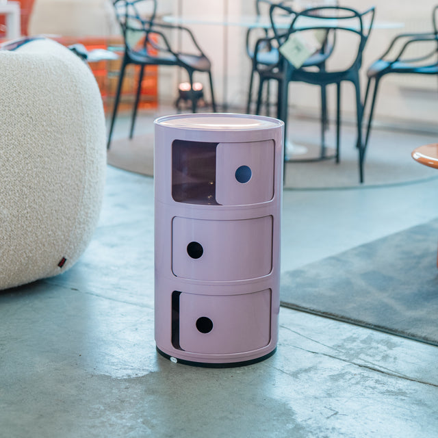 Kartell - Container - Componibili - 3 Fächer - diverse Farben - Anna Castelli Ferrieri - NEU