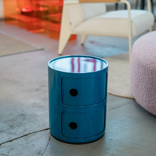 Kartell - Container - Componibili - 2 Fächer - diverse Farben - Anna Castelli Ferrieri - NEU