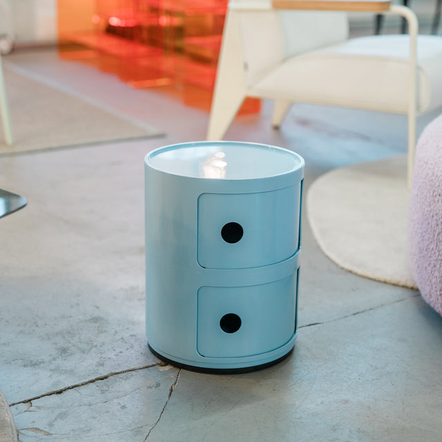 Kartell - Container - Componibili - 2 Fächer - diverse Farben - Anna Castelli Ferrieri - NEU