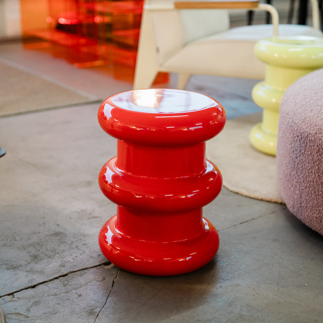 Kartell - Hocker - Pilastro - diverse Farben - Ettore Sottsass - Ausstellungsstück