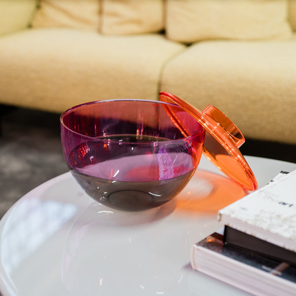 Kartell - Vase - Shibuya - Orange/Rot/Grau - Christophe Pillet - NEU