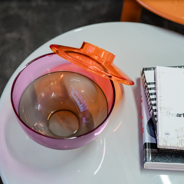 Kartell - Vase - Shibuya - Orange/Rot/Grau - Christophe Pillet - NEU