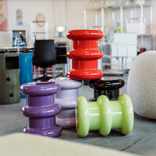 Kartell - Hocker - Pilastro - diverse Farben - Ettore Sottsass - NEU