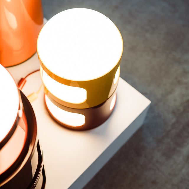 Kartell - Tischlampe KD28 - Joe Columbo - VERSCHIEDENE FARBEN - NEU!